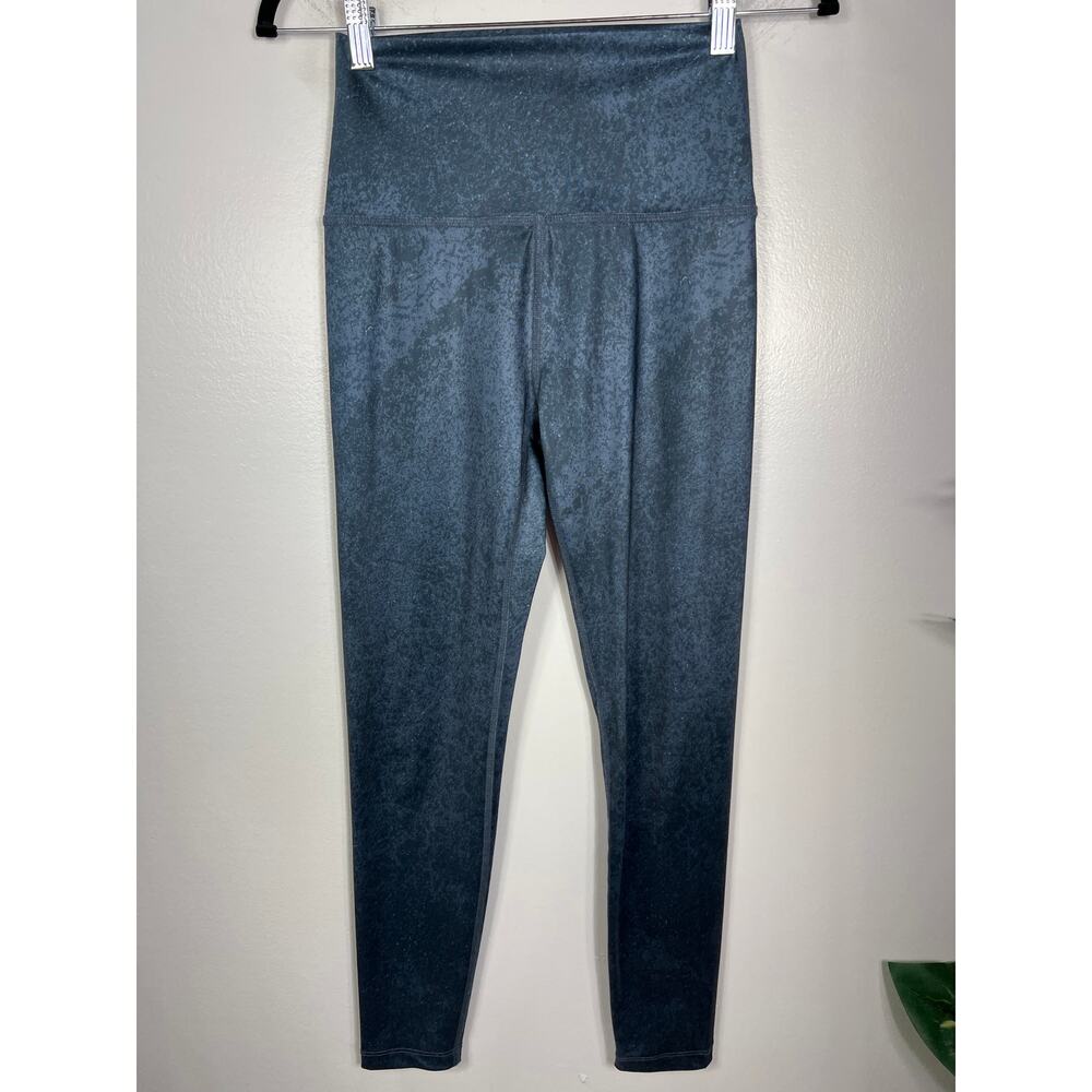 The Beyond Yoga Lux High Waisted 7/8 Yoga Leggings Blue Cloud Activewear Gym